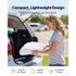 6x3.6m White Carport Replacement Canopy Cover UV Waterproof Garage Tarp