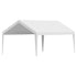 6x3.6m White Carport Replacement Canopy Cover UV Waterproof Garage Tarp