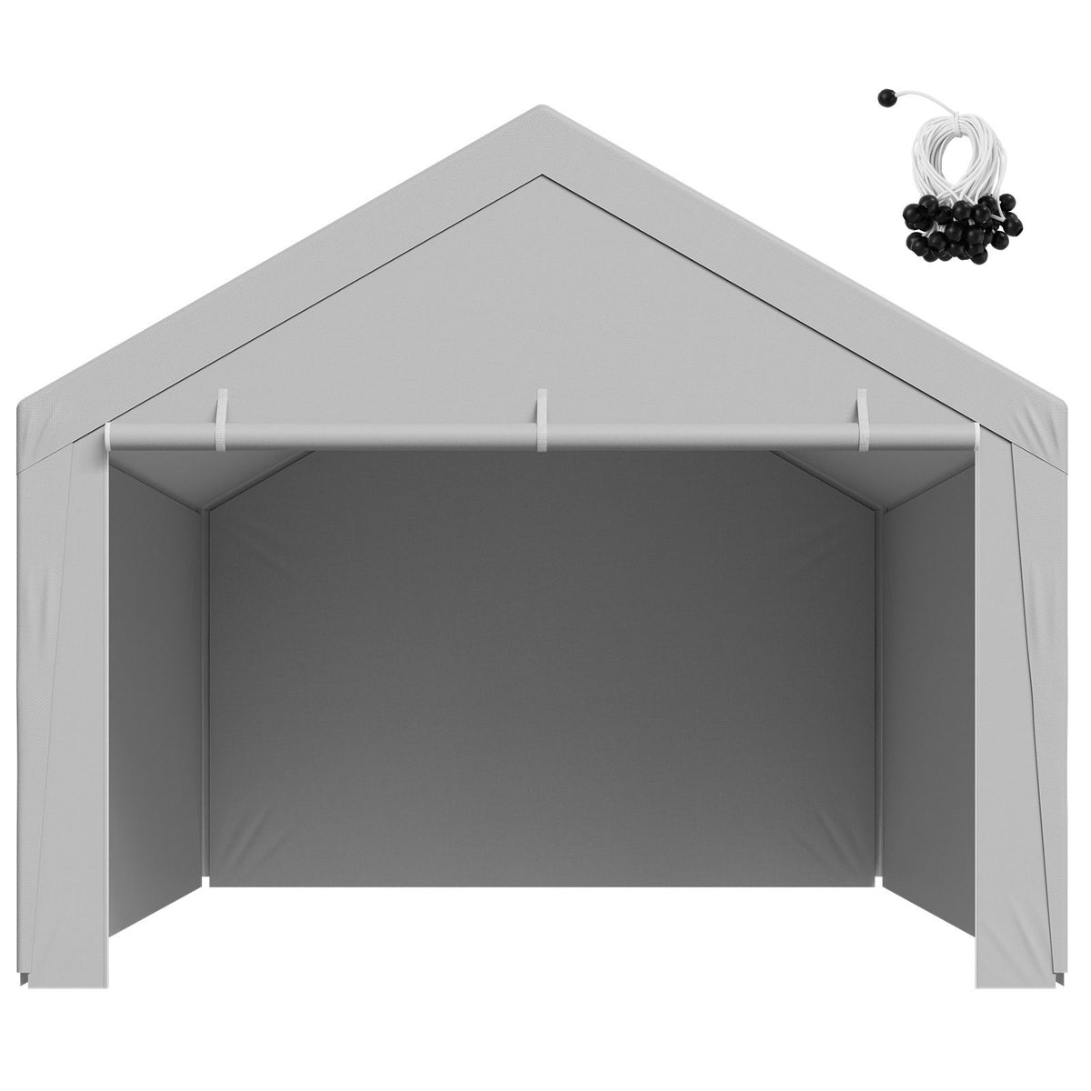 6x3.6m Carport Replacement Canopy Cover Waterproof UV Resistant Garage Tarp