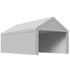 6x3.6m Carport Replacement Canopy Cover Waterproof UV Resistant Garage Tarp