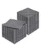 40PCS Interlocking Drainage Mat 31x31cm Non-Slip PP Floor Tiles Gray
