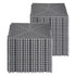 40PCS Interlocking Drainage Mat 31x31cm Non-Slip PP Floor Tiles Gray