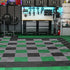 Interlocking Drainage Mat, 31 x 31 cm Modular Interlocking Cushion, 40 Pcs Splicing Drainage Mats, Non-Slip Gray PP Drainage Floor Tile and Shower Mat, for Garage, Garden, Kitchen & Outdoor