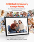 VEVOR 260 mm Digital Picture Frame 32GB IPS Touchscreen Wi-Fi Photo Frame