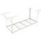 Overhead Garage Storage Rack, 91.44x243.84cm Garage Ceiling Storage Racks, Heavy Duty Adjustable Cold Rolled Steel Racks for Garage Storage, Organization, 272.16kg Load Capacity, 22''-40", White