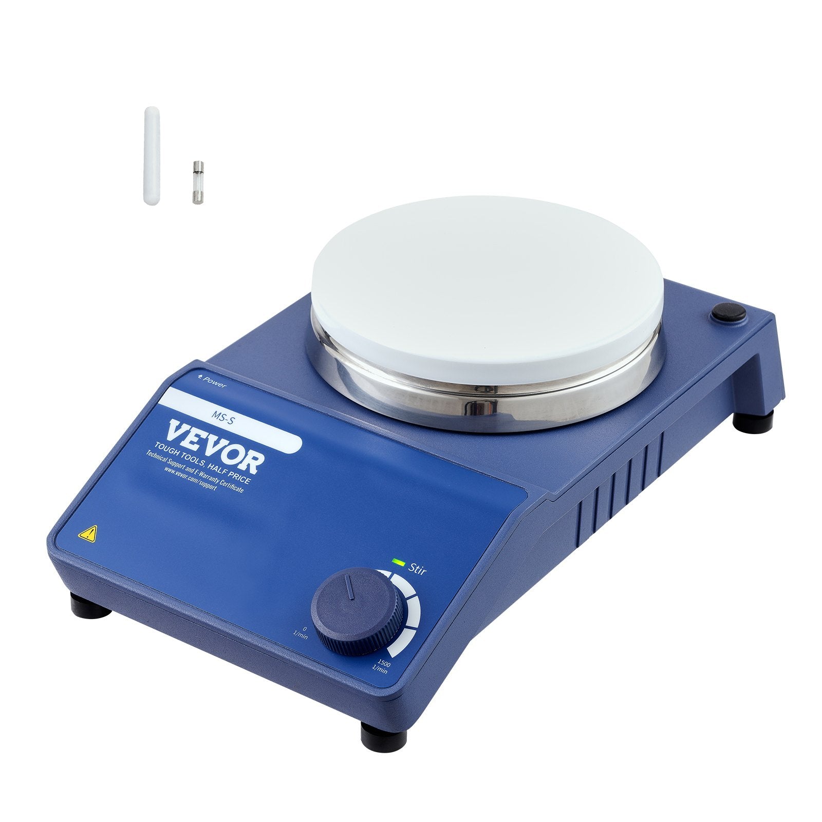 Magnetic Stirrer Stir Plate Kit 0-1500 RPM Adjustable Speed Max 22L