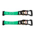 Wheel Chock Tie Down Kit 662kg Load Ratchet Straps for ATV UTV Trailer
