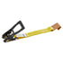 Wheel Chock Tie Down Kit 2" x 120" Motorcycle Ratchet Straps 4540kg