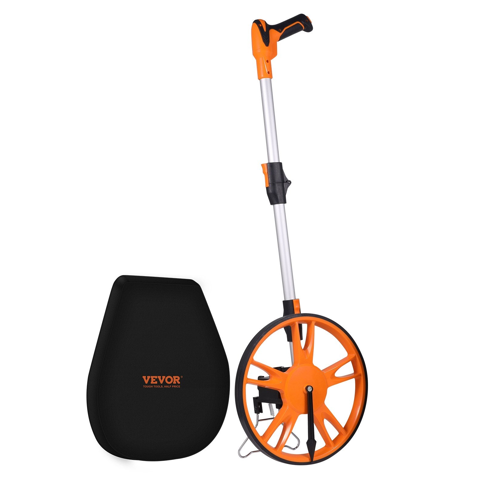 Measuring Wheel 12.5” Road Runner Distance Telescoping Handle w/ Back Bag