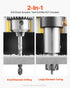 Magnetic Drill, 1400W Motor 2 in Boring Diameter, 2922 lbf Portable Electric Mag Drill Press, 0-750 RPM Variable Speed, Drilling Machine for Metal Surface, Industrial and Home Improvement