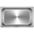 4 Pack Hotel Pan 3.7" Deep Steam Table Pan Full Size with Lid 20.8"L x 13"W Hotel Pan 22 Gauge Stainless Steel Anti Jam Steam Table Pan