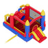 VEVOR Inflatable Bounce House, Outdoor High Quality Playhouse Trampoline, Jumping Bouncer with Blower, Slide, and Storage Bag, Family Backyard Bouncy Castle, for Kid Ages 3_8 Years, 4.0x2.4x2.4m