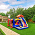 VEVOR Inflatable Bounce House, Outdoor High Quality Playhouse Trampoline, Jumping Bouncer with Blower, Slide, and Storage Bag, Family Backyard Bouncy Castle, for Kid Ages 3_8 Years, 3.3x3x2.3m