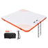 7x7FT Inflatable Floating Dock Platform Non-Slip Water Mat with Ladder