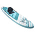 VEVOR Inflatable Stand Up Paddle Board, 152 mm SUP Paddleboard with Removable Kayak Seat, Board Accessories, Pump, Paddle, Fin, Backpack, Ankle Leash, and Repair Kit, for Youth & Adults