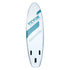 VEVOR Inflatable Stand Up Paddle Board, 152 mm Wide SUP Paddleboard, with Board Accessories, Pump, Paddle, Fin, Phone Bag, Backpack, Ankle Leash, Repair Kit, Non-slip Deck for Youth & Adults