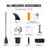 10ft Inflatable Stand Up Paddle Board SUP Kit 330lbs Capacity with Accessories