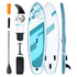 10ft Inflatable Stand Up Paddle Board SUP Kit 330lbs Capacity with Accessories