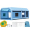 Inflatable Paint Booth 26.2x14.8x9.8ft Inflatable Spray Booth 950W+750W