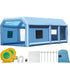 Inflatable Paint Booth 26.2x14.8x9.8ft Inflatable Spray Booth 950W+750W