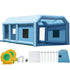 Inflatable Paint Booth 26.2x14.8x9.8ft Inflatable Spray Booth 950W+750W