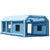 Inflatable Paint Booth 26.2x14.8x9.8ft Inflatable Spray Booth 950W+750W