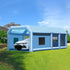 Inflatable Paint Booth 27.9x15.7x10.8ft Inflatable Spray Booth 950W+750W