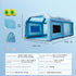 Inflatable Spray Booth Car Paint Tent 20x10x8ft Filter System 2 Blowers