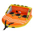 Towable Tube for Boating, 1-3 Riders Inflatable Boat Tubes and Towables, 510lbs Water Sport Towable Tube for Boat to Pull - with Full Nylon Cover, 16 Grab Handles, Dual Tow Points & Safety Valve
