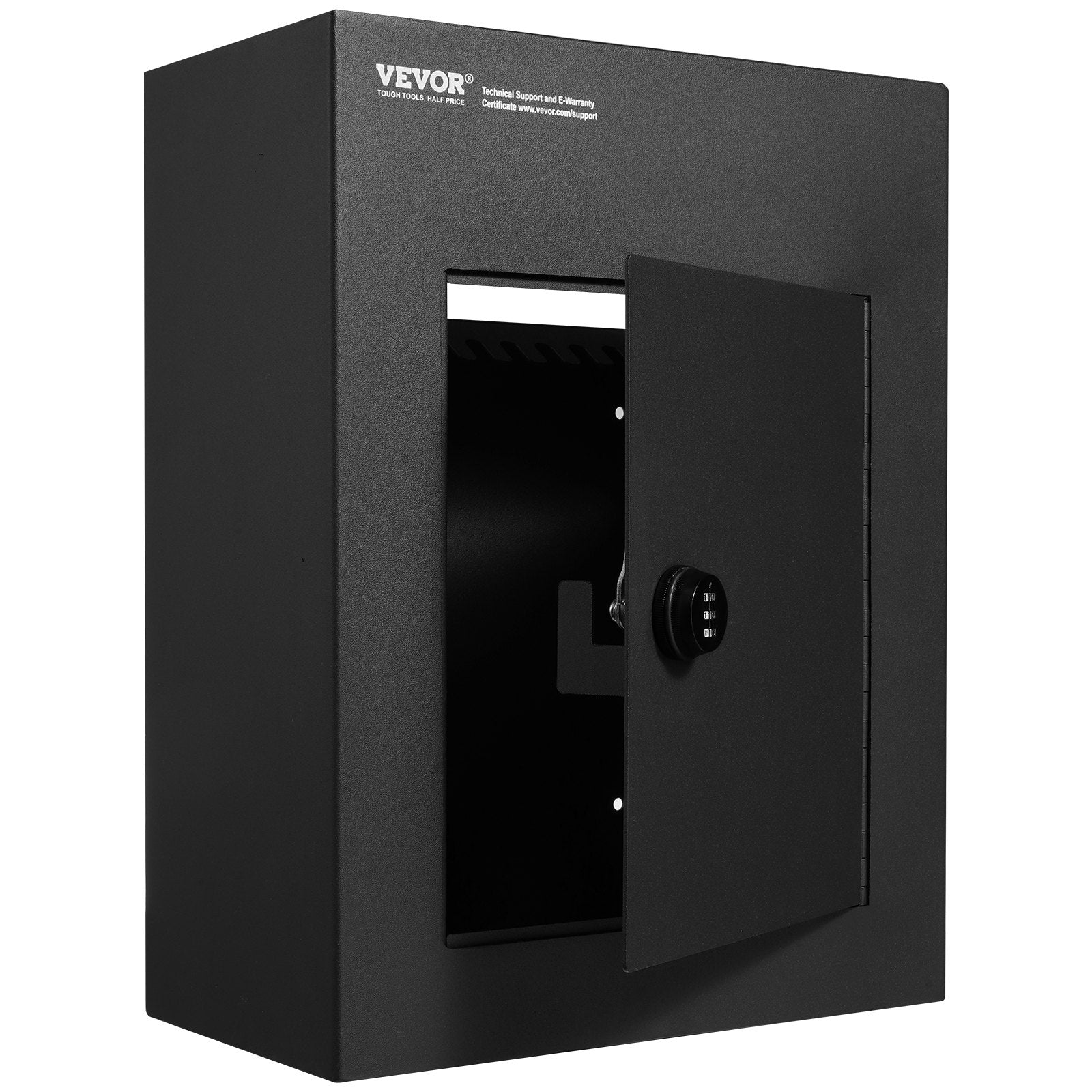 Through The Wall Drop Box, Heavy Duty Steel Through the Wall Mailbox with 2.8-7.9
