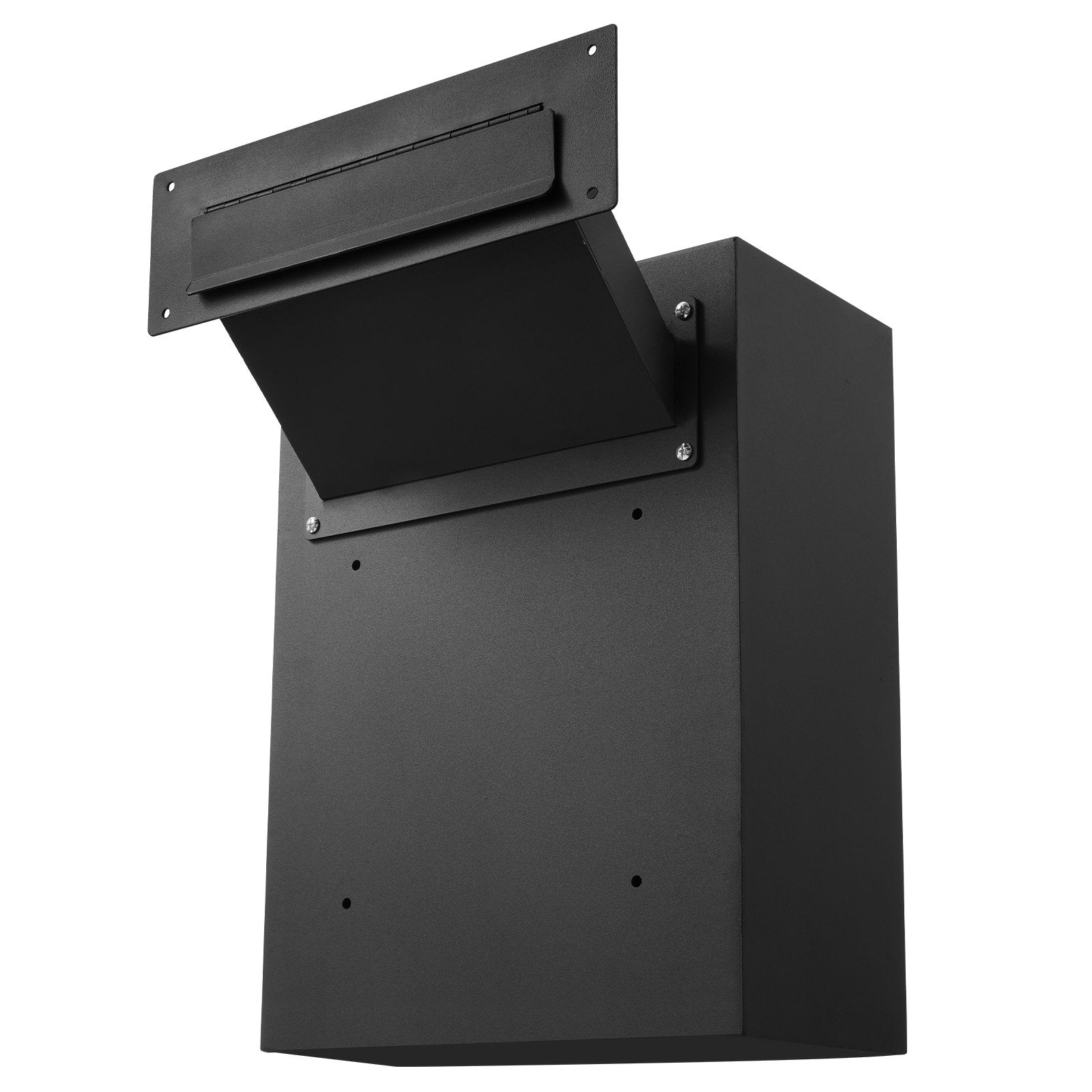 Through The Wall Drop Box, Heavy Duty Steel Through the Wall Mailbox with 2.8-7.9