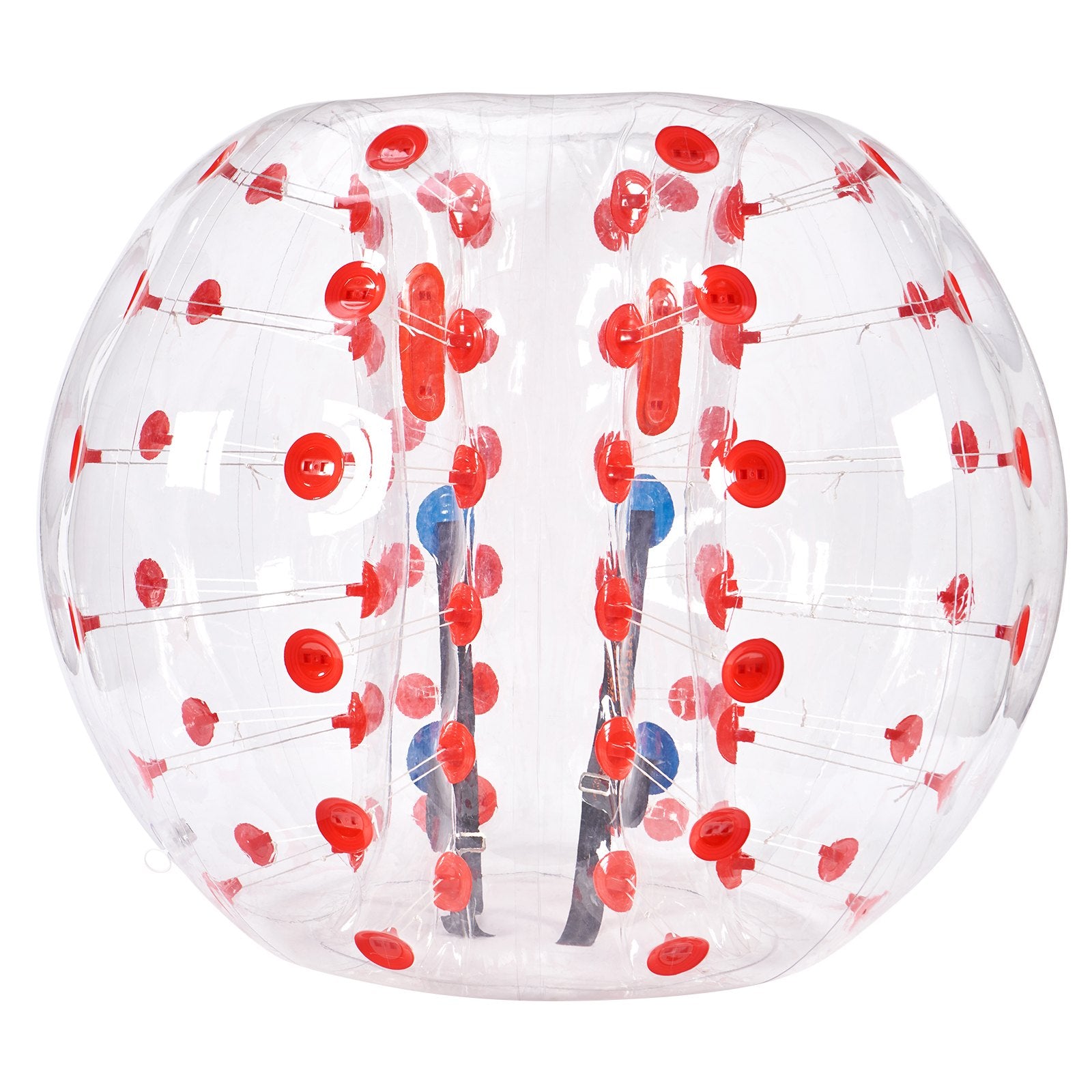 Inflatable Bumper Ball 1-Pack, 5FT/1.5M Body Sumo Zorb Balls for Teen & Adult, 0.8mm Thick PVC Human Hamster Bubble Balls for Outdoor Team Gaming Play, Bumper Bopper Toys for Garden, Yard, Park