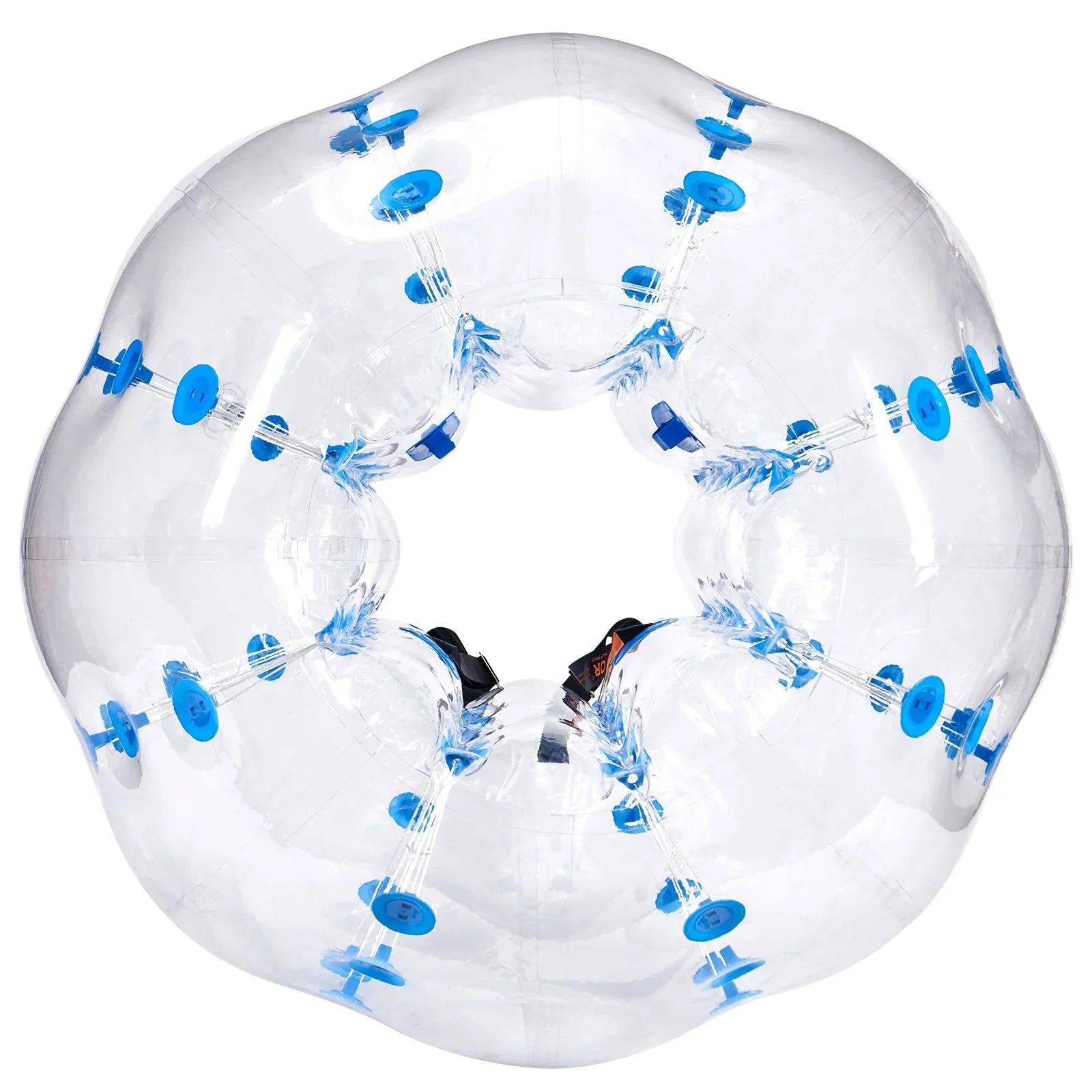Inflatable Bumper Ball 1-Pack, 5FT/1.5M Body Sumo Zorb Balls for Teen & Adult, 0.8mm Thick PVC Human Hamster Bubble Balls for Outdoor Team Gaming Play, Bumper Bopper Toys for Garden, Yard, Park