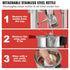 Popcorn Popper Machine with Cart Popcorn Maker 850W 8 Oz 48 Cups Red