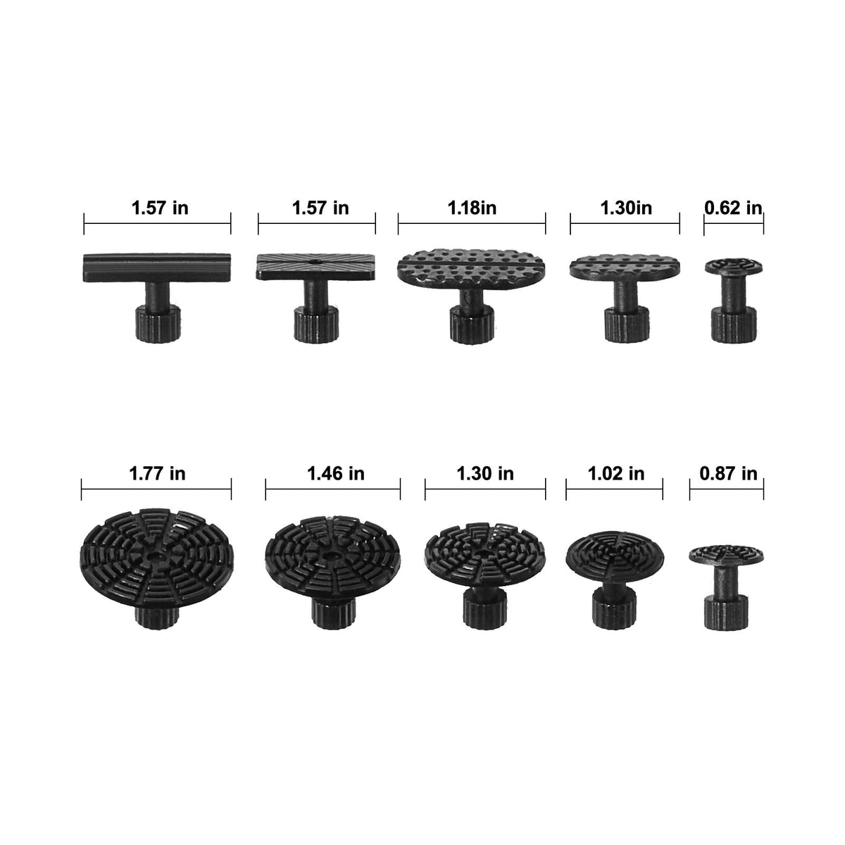 69PCS Paintless Dent Repair Kit Car Body Dent Removal Tools with Glue Gun