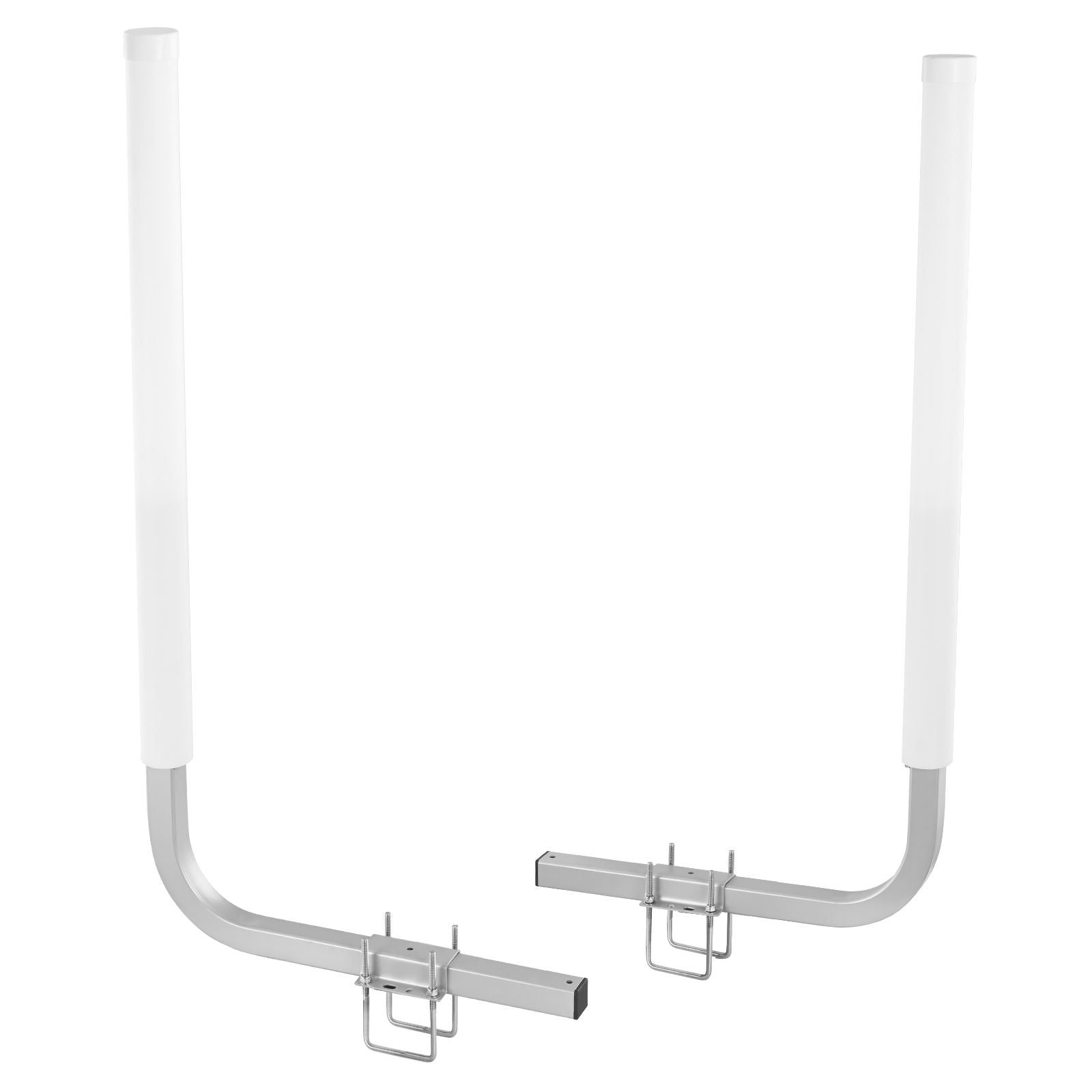 2PCS Adjustable Boat Trailer Guide Poles 1016mm Steel Guide Ons PVC Posts