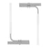 2PCS Adjustable Boat Trailer Guide Poles 1016mm Steel Guide Ons PVC Posts