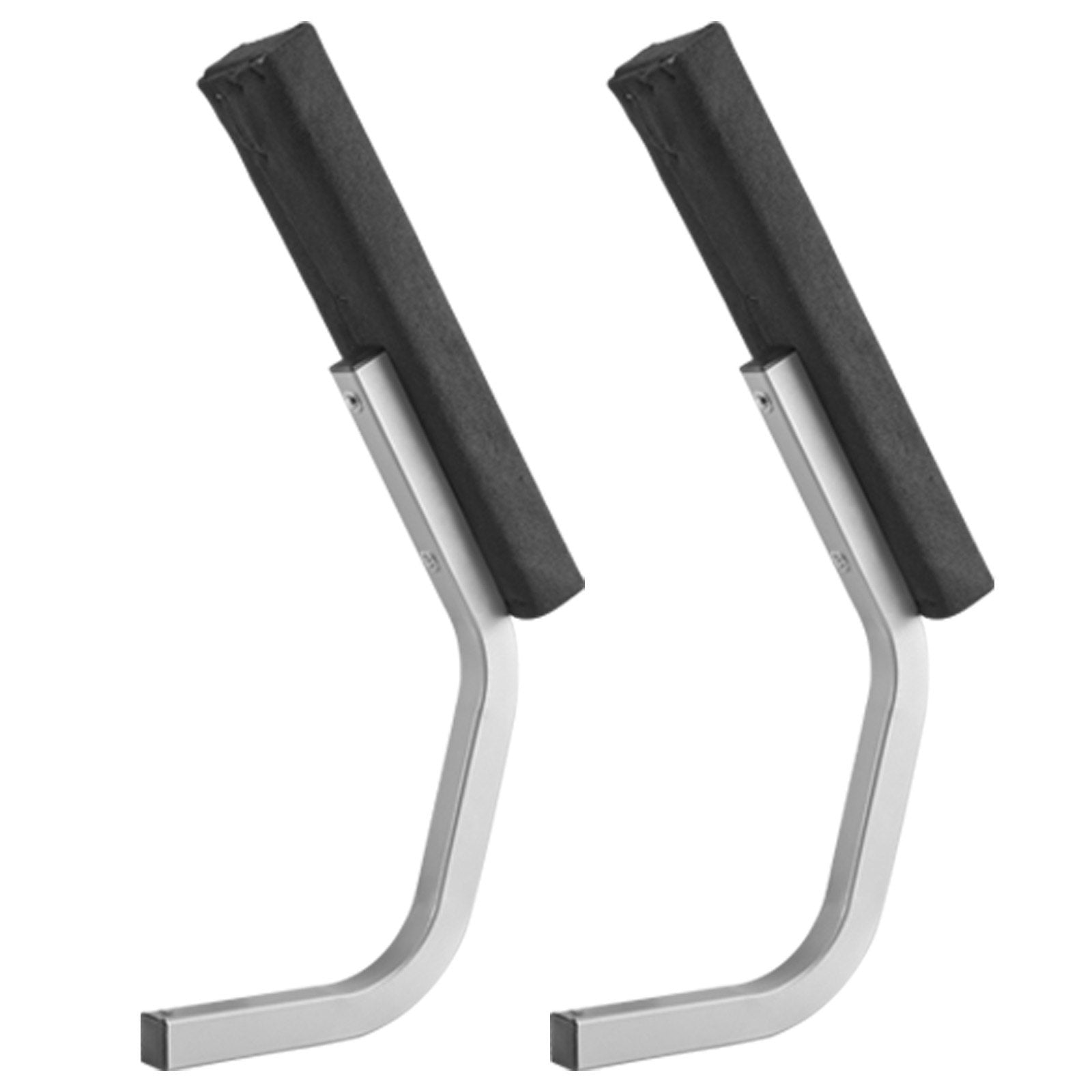 Boat Trailer Guide on, 24\", One Pair Trailer Pontoon Bunk Board Guide-ons, Steel Trailer Guides, Complete Mounting Accessories Included, for Ski Boat, Fishing Boat or Sailboat Trailer