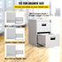 VEVOR Drawer Slide Soft Close Drawer 1Pair 40" Ball Bearing Full Extension 500lb