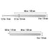 Drawer Slide Soft Close Drawer 1Pair 48" Ball Bearing Full Extension 500lb