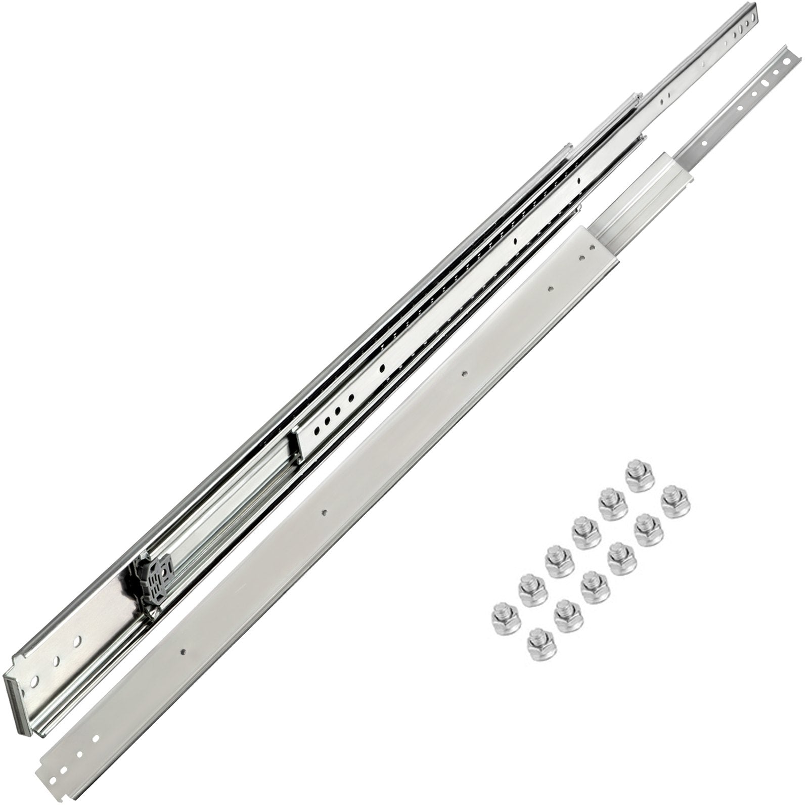 VEVOR Drawer Slide Soft Close Drawer 1Pair 48