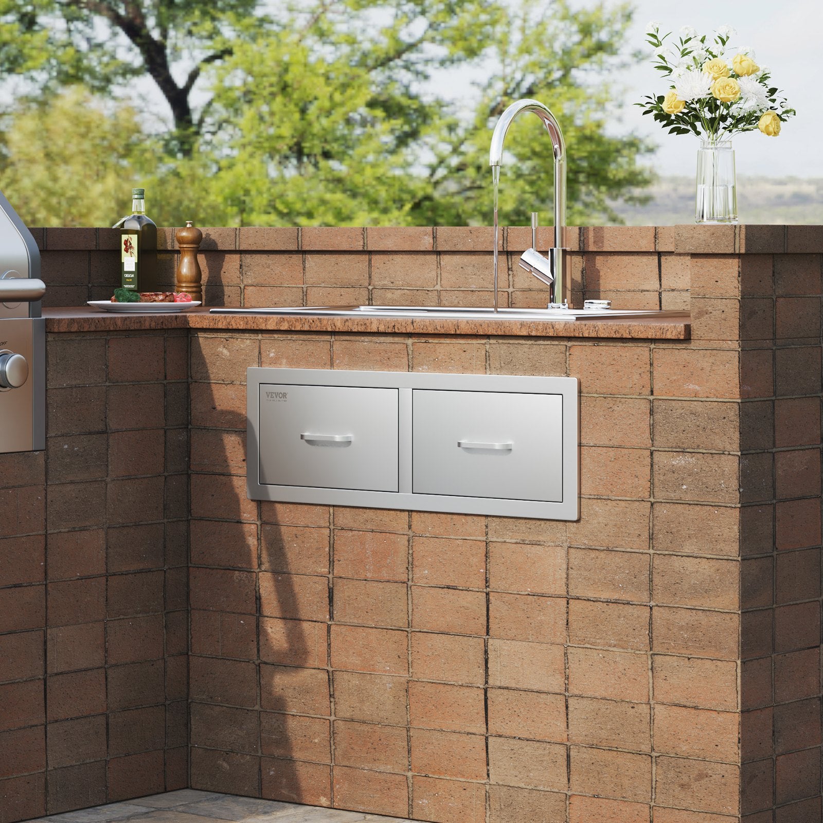 Outdoor Kitchen Drawers 30