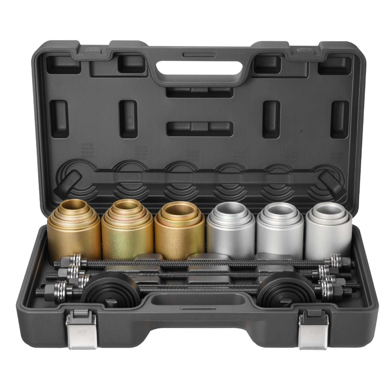 26PCS Pull Press Sleeve Kit Steel Bushing Removal Bearing Tool Set