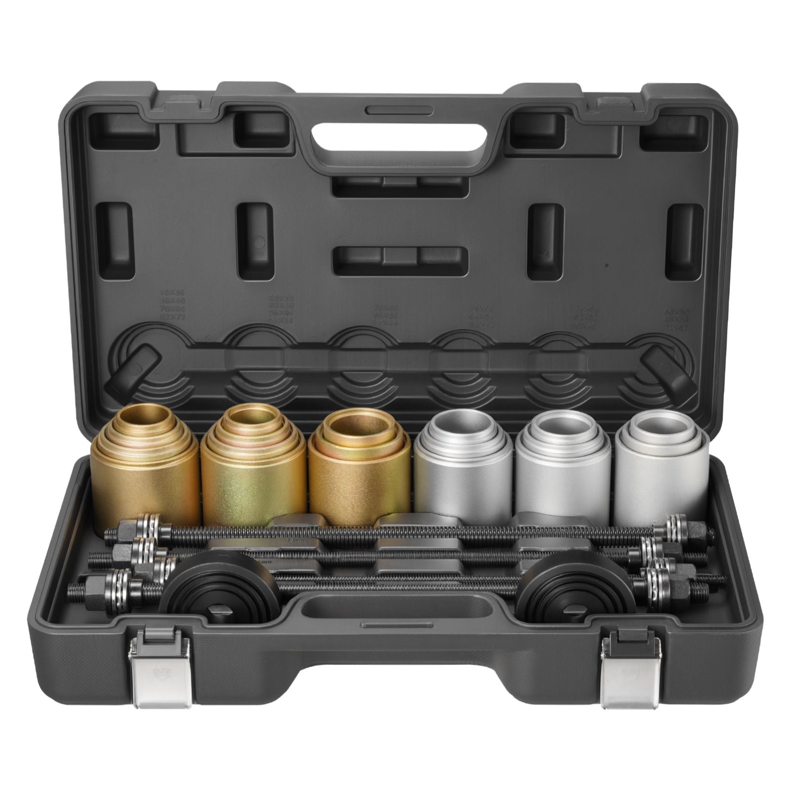 26PCS Pull Press Sleeve Kit Steel Bushing Removal Bearing Tool Set