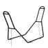 Steel Hammock Stand 450lbs Capacity Hammock Frame Fits 6.9-12.8ft Hammocks