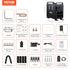8KW Diesel Heater, 12V/24V All in One Diesel Air Heater, Bluetooth APP Control, Remote Control and Display Screen, CO Alarm, Fast Heating Vertical Portable Diesel Heater for Vehicles, Garage