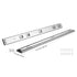 10 Pairs of 609.6mm Drawer Slides Side Mount Rails, Heavy Duty Full Extension Steel Track, Soft-Close Noiseless Guide Glides Cabinet Kitchen Runners with Ball Bearing, 100 Lbs Load Capacity