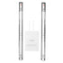 10 Pairs of 609.6mm Drawer Slides Side Mount Rails, Heavy Duty Full Extension Steel Track, Soft-Close Noiseless Guide Glides Cabinet Kitchen Runners with Ball Bearing, 100 Lbs Load Capacity