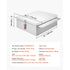 Heavy Duty Aluminium Truck Tool Box 770mm Diamond Plate Storage