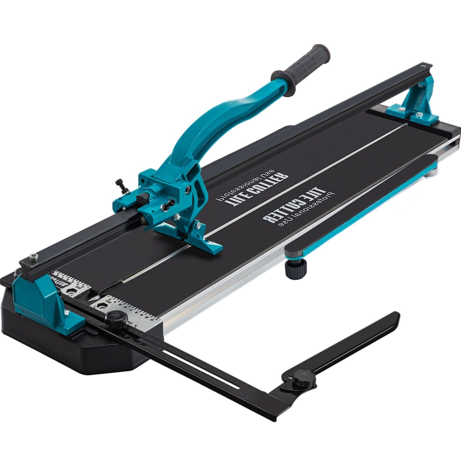 Tile Cutter 47in Cutting Tool w/ Laser Guide Single Rail Double Brackets